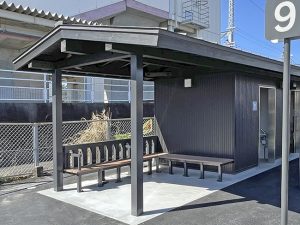 トイレ横　・休憩所