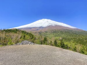 小富士からの富士山の眺望